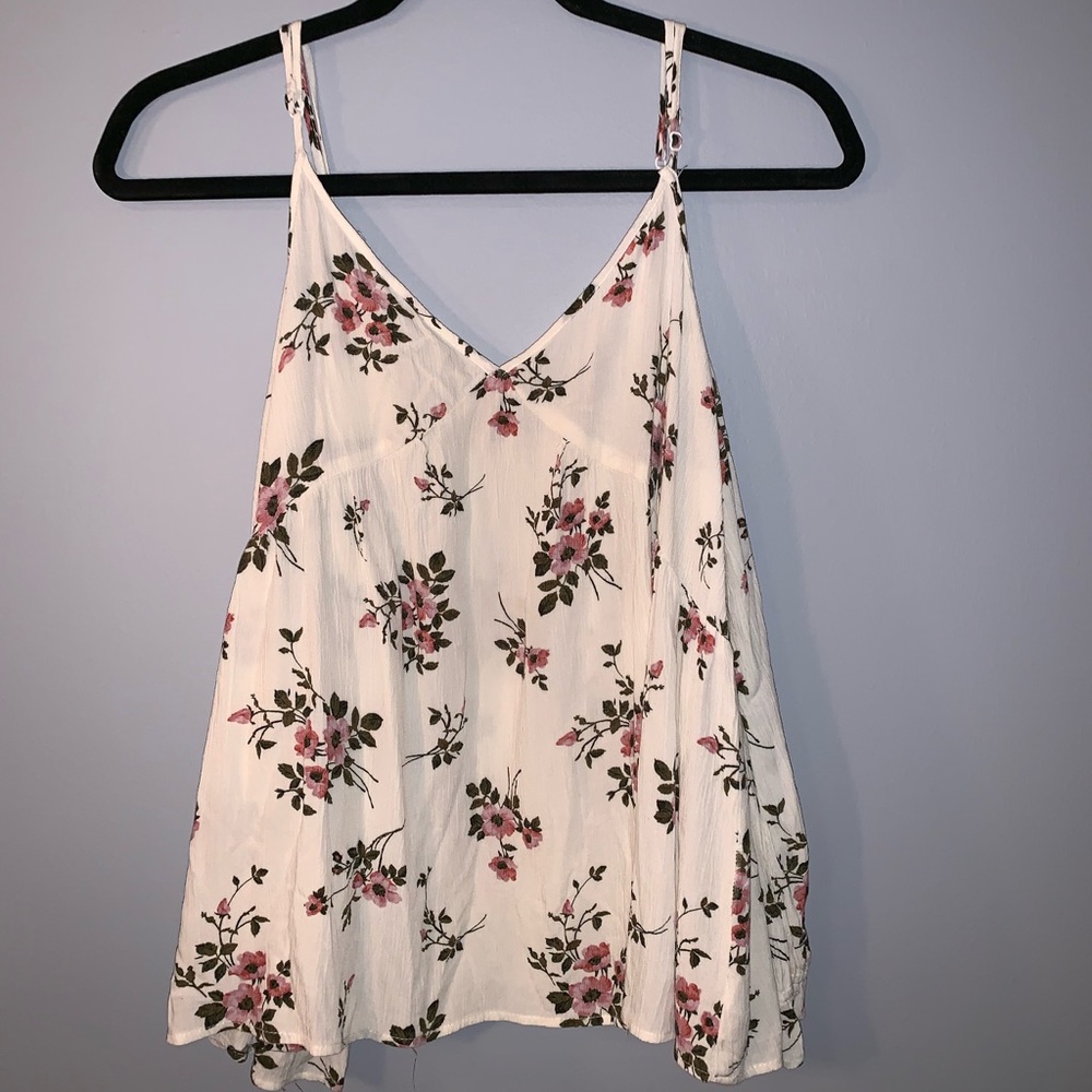 American Eagle Long-Sleeve Top with Open Shoulders